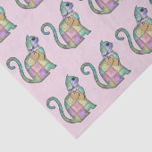 パッチワーク猫ティッシュペーパー 薄葉紙 (詳細)