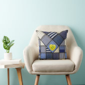 パッチワーク画像 クッション (椅子)