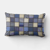 パッチワーク画像 ランバークッション (裏面)