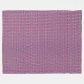 パッチワーク統一されたキングダム国旗のパターン フリースブランケット (正面(横))