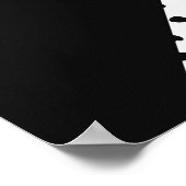 パッチワーク背景:鳥、水玉模様。 ポスター (角)