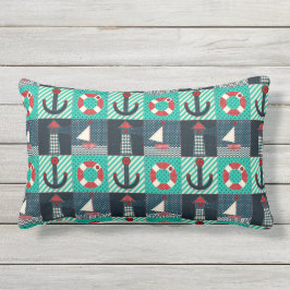 パッチワーク航海のイメージ アウトドアクッション