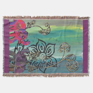 パッチワーク象 スローブランケット