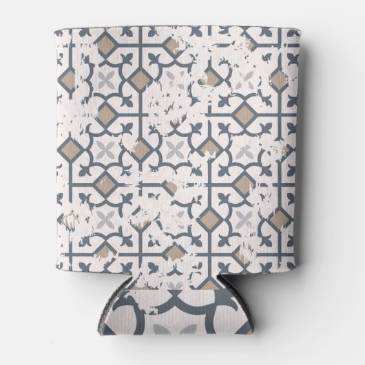 パッチワーク過去:ヴィンテージ属性の影響 缶クーラー (正面)