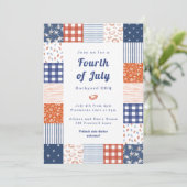 パッチワーク7月BBQ4日 招待状 (スタンド正面)