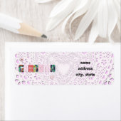 パッチワーク「おばあちゃん」レース ラベル (インサイチュ)