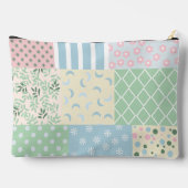 パッチワーク アクセサリーポーチ (裏面)