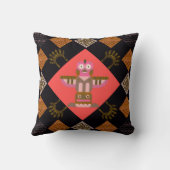 パッチワーク クッション (裏面)