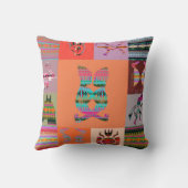 パッチワーク クッション (裏面)