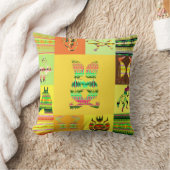 パッチワーク クッション (ブランケット)