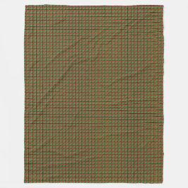 パッチワーク・セントクリストファー・ネイビス国旗のパターン フリースブランケット