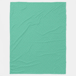 パッチワーク・ナイジェリア国旗のパターン フリースブランケット