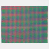 パッチワーク・ナミビア国旗のパターン フリースブランケット (正面(横))