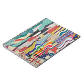 パッチワーク ノートブック (左側)