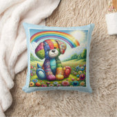 パッチワーク・パップ・パラダイス クッション (ブランケット)