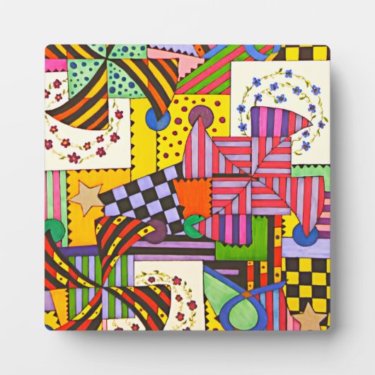 パッチワーク フォトプラーク (正面)