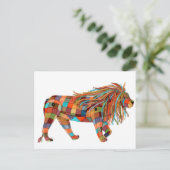 パッチワーク·ライオン シーズンポストカード (スタンド正面)