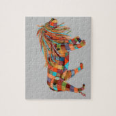 パッチワーク·ライオン ジグソーパズル (縦)