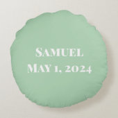 パッチワーク ラウンドクッション (裏面)