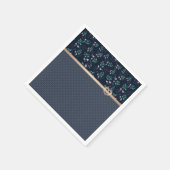 パッチワーク、レトロ スタンダードカクテルナプキン (角)