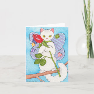 パッチワークCatterfly Notecard カード