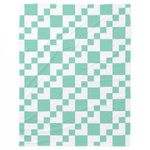 パッチワークDomino – 白淡い色のと緑7dcfb6