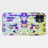 パッチー色の抽象芸術ケースメイトiPhoneケース Case-Mate iPhoneケース (裏面(横))
