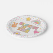 パッチ名門私立校風のイレブンはヴィーベ11誕生日 ペーパープレート (アングル)