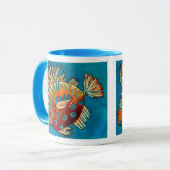 「パッチ」のマグ マグカップ (正面左)