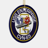 パッチ-エンタープライズだけ セラミックオーナメント (右)