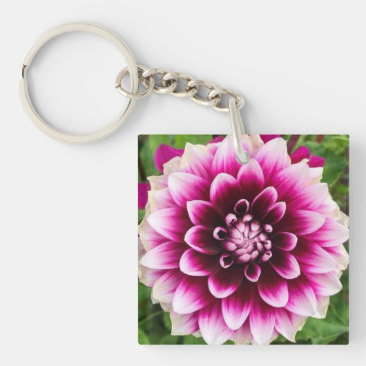 パッチDahlia キーホルダー (正面)