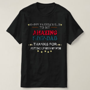 パッティングをした義理の父の感謝してい幸せな日 Tシャツ