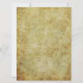 パッティングオンザリッツ招待状 (裏面)