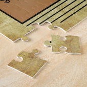 パッティングオンザリッツ招待状 ジグソーパズル (側面)