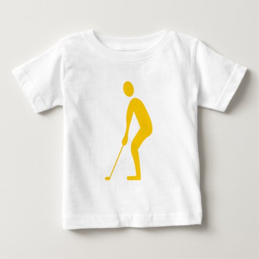 パッティング – 琥珀 ベビーTシャツ (正面)
