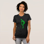 パッティング – Grass Green Tシャツ (正面フル)