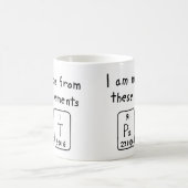 パットの定期テーブル名mag コーヒーマグカップ (中央)