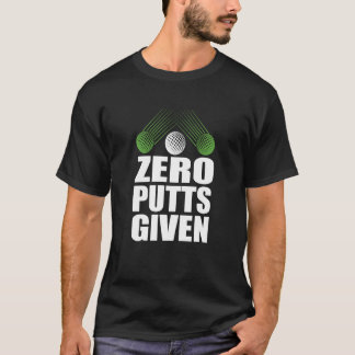 パットを打たないゴルファー・ゴルフプレーヤージョーク ゴルフ Tシャツ