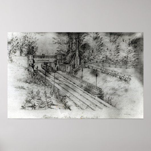 パットニー鉄道駅 ポスター (正面)