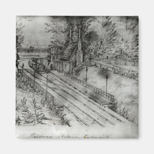 パットニー鉄道駅 マグネット (正面)