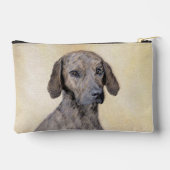 パットハウンド絵を描ズ可愛いオリジナルドッグアート アクセサリーポーチ (裏面)