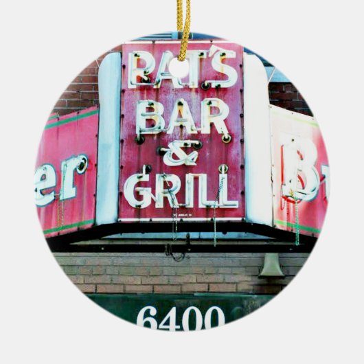 パットバーセントルイスセントルイス セラミックオーナメント (正面)