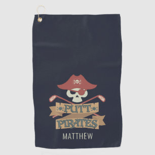 パットパイレーツゴルフ趣味 ゴルフタオル