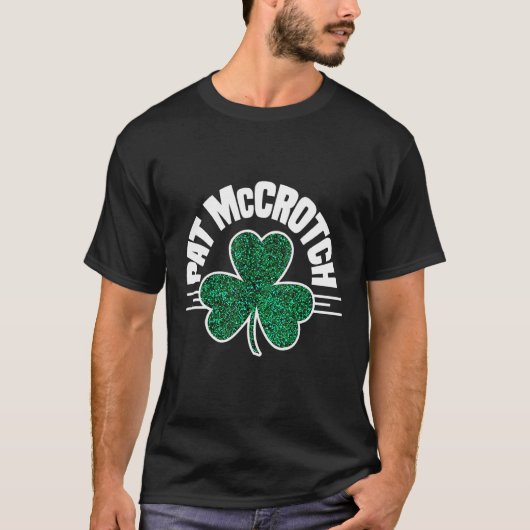 パットマクロッチSt patricks dayアイリッシュネームおもしろいシャム Tシャツ (正面)