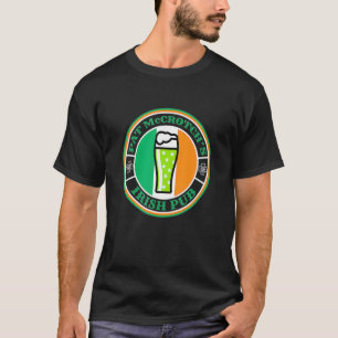 パットマックロッチェアイリッシュパブグリーンビールSt patricks Tシャツ