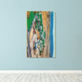 パットマーズモーテモダンルアンドドライブインステート キャンバスプリント (インサイチュ (ウッドフロア))