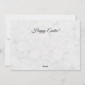 パットンとビュヴィントンのイースターバニー – フラットカード シーズンカード (裏面)