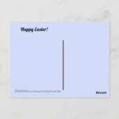 パットンのイースターバスケット – はがき (裏面)