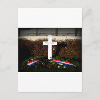 パットン将軍の墓 ポストカード