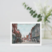 パットン通り、アッシュビル、ノースカロライナ州 ヴィンテージ ポストカード (スタンド正面)